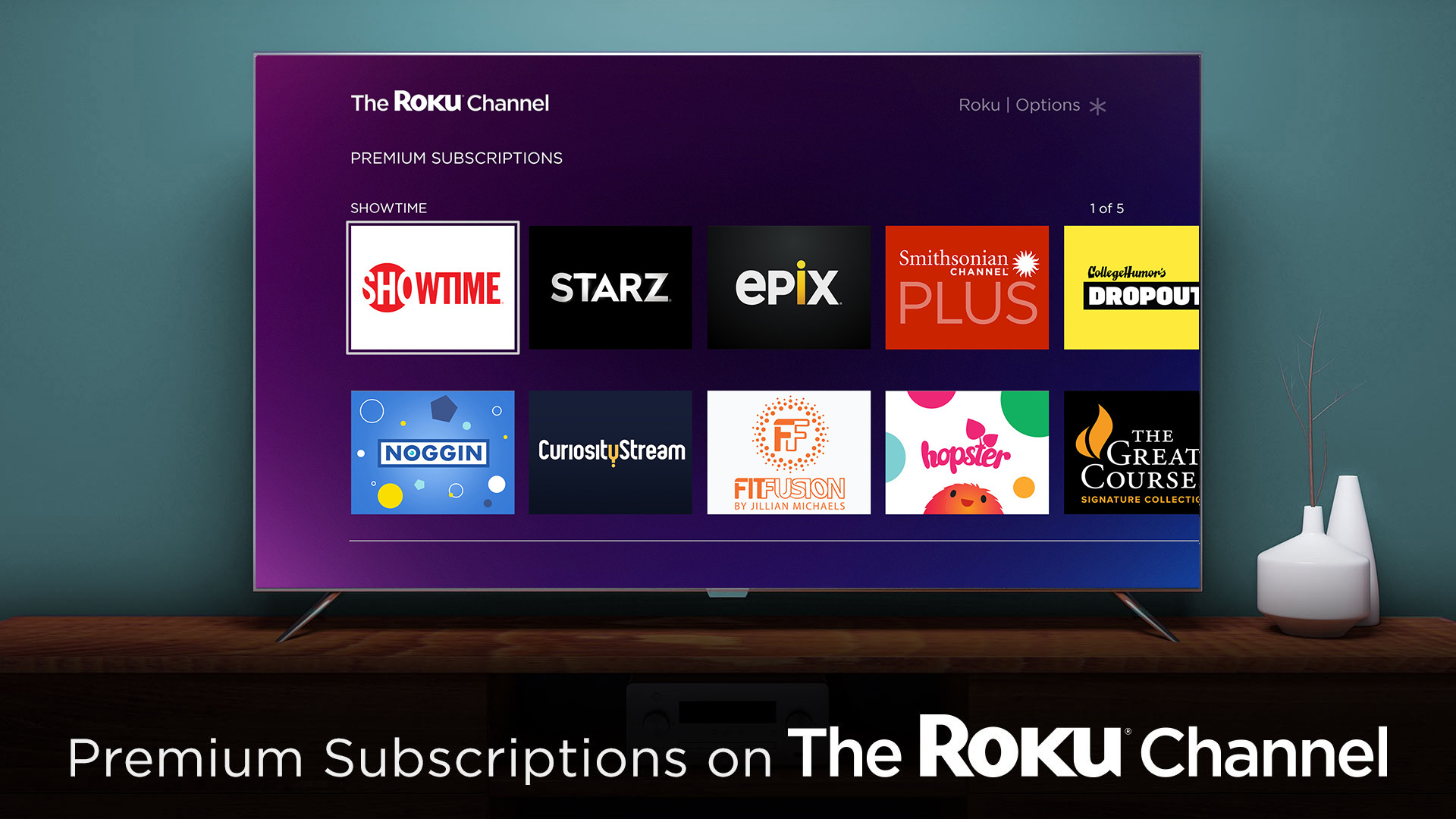 Roku Adds Premium Subscriptions To The Roku Channel – Rokuki1920 x 1080